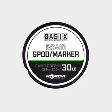 Green Korda Basix Spod and Marker Braid 30lb