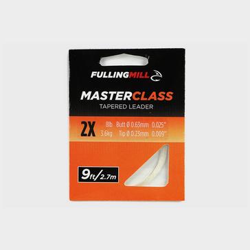 Clear FULLING MILL Masterclass Tapered Leaders 9ft Size 2X