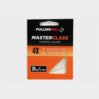 Masterclass Tapered Leaders 9ft Size 4X