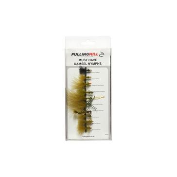 Assorted FULLING MILL Must Have Damsel Nymphs