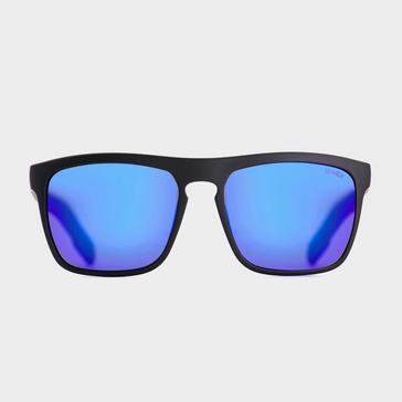 Black Sinner Thunder X Sunglasses Black Blue Oil Lens