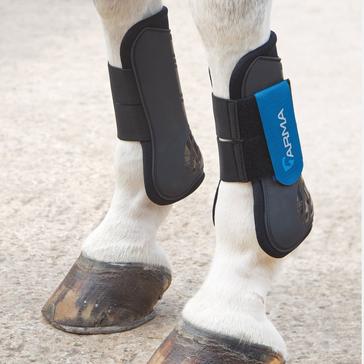 Blue Arma Tendon Boots Blue Pony