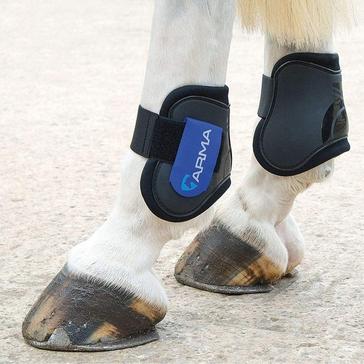 Blue Arma Fetlock Boots Blue Pony/Cob
