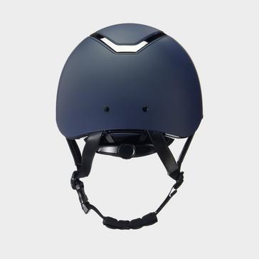 Blue Eqx Kylo Standard Peak Riding Hat Navy Matte