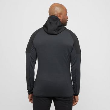 Black adidas Terrex Men’s Techrock Hooded Wind Fleece 