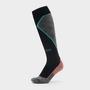 Black Bridgedale Women's Ski Midweight+ Merino Endurance Over Calf Socks