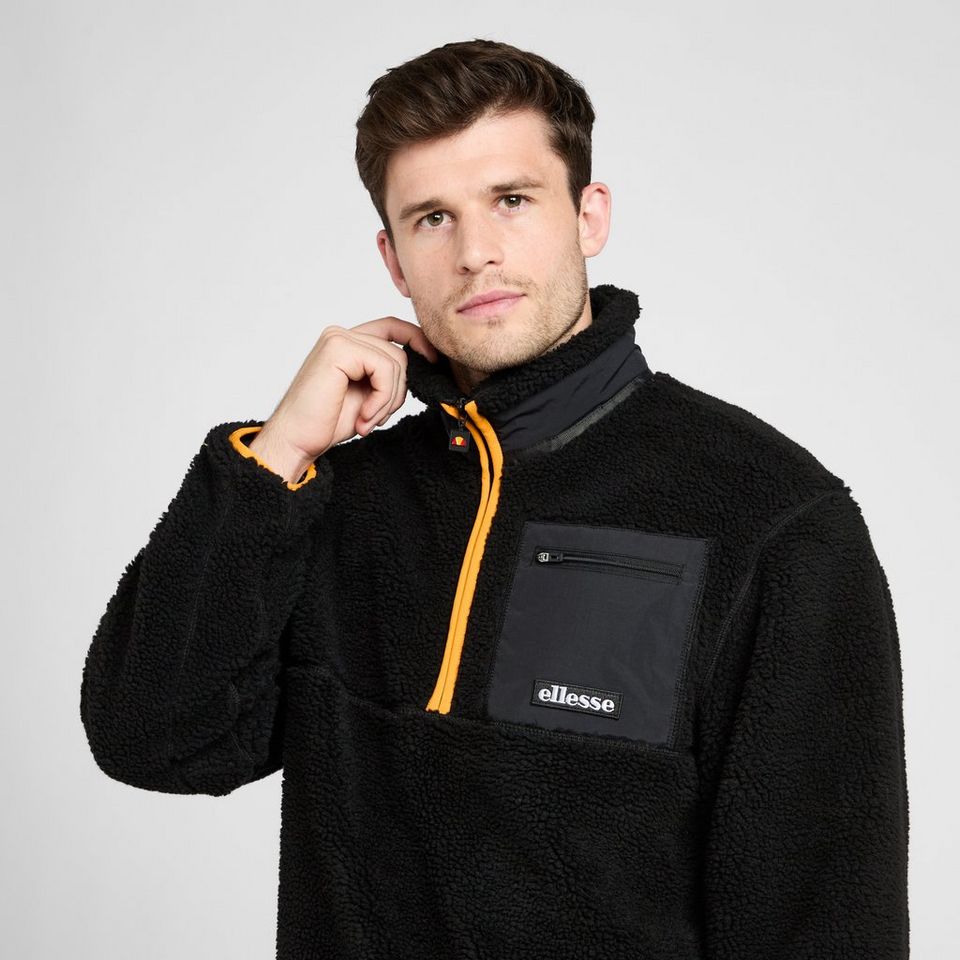 Ellesse sherpa boyfriend overhead hoodie outlet