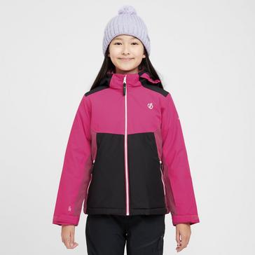 Pink Dare 2B Kids' Impose III Waterproof Ski Jacket