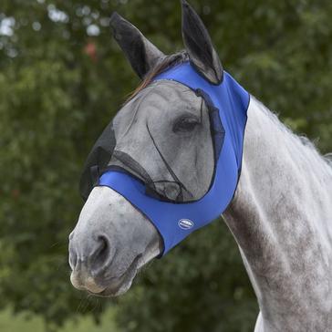 Blue WeatherBeeta Deluxe Stretch Eye Saver With Ears Royal Blue/Black