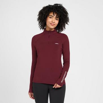 Red WeatherBeeta Womens Prime Long Sleeved Top Maroon