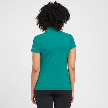 Green WeatherBeeta Womens Prime Short Sleeved Top Turquoise