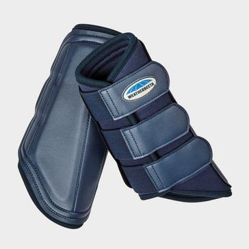 Blue WeatherBeeta Single Lock Brushing Boots Navy