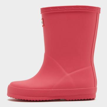 Pink Hunter Kids Original First Wellington Boots Pink