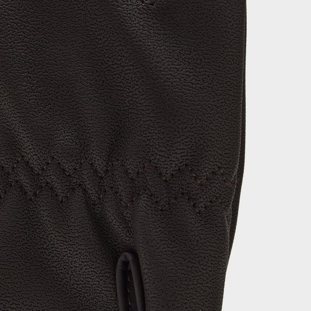 Aubrion PU Riding Gloves Brown Naylors