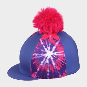 Pink Aubrion Hyde Park Hat Cover Pink Tie Dye