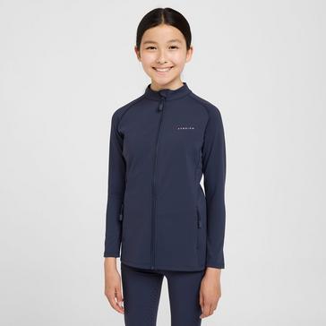 Blue Aubrion Young Rider Non-Stop Jacket Navy