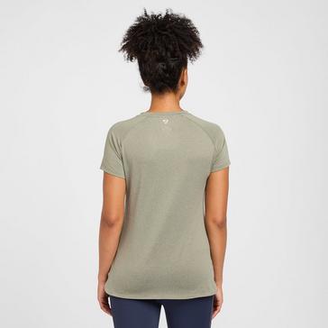 Green Aubrion Womens Energise Tech T-Shirt Olive