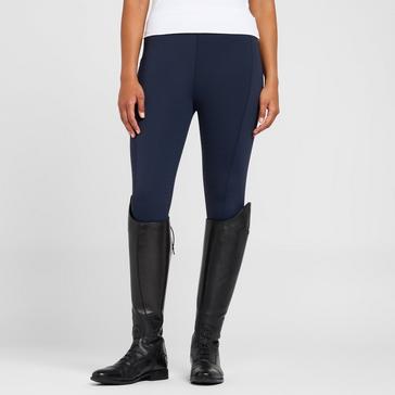 Blue Aubrion Womens Non-Stop Riding Tights Navy