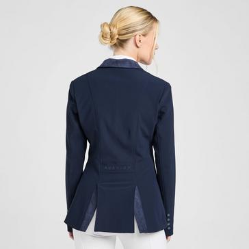 Blue Aubrion Womens Bolton Show Jacket Navy