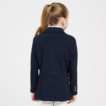 Blue Aubrion Young Rider Newton Show Jacket Navy