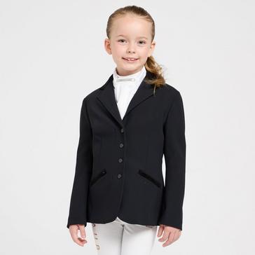 Black Shires Young Rider Bolton Show Jacket Black