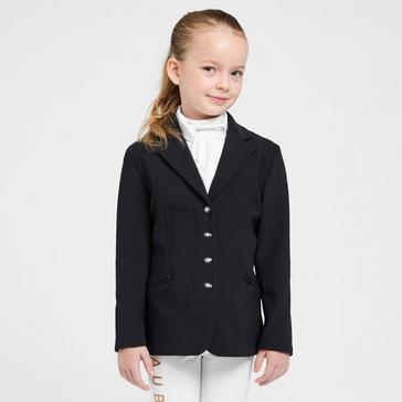 Black Aubrion Young Rider Wellington Show Jacket Black