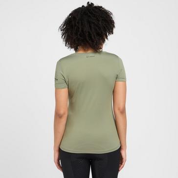 Green HV Polo Womens Favouritas Tech T-Shirt Oil Green
