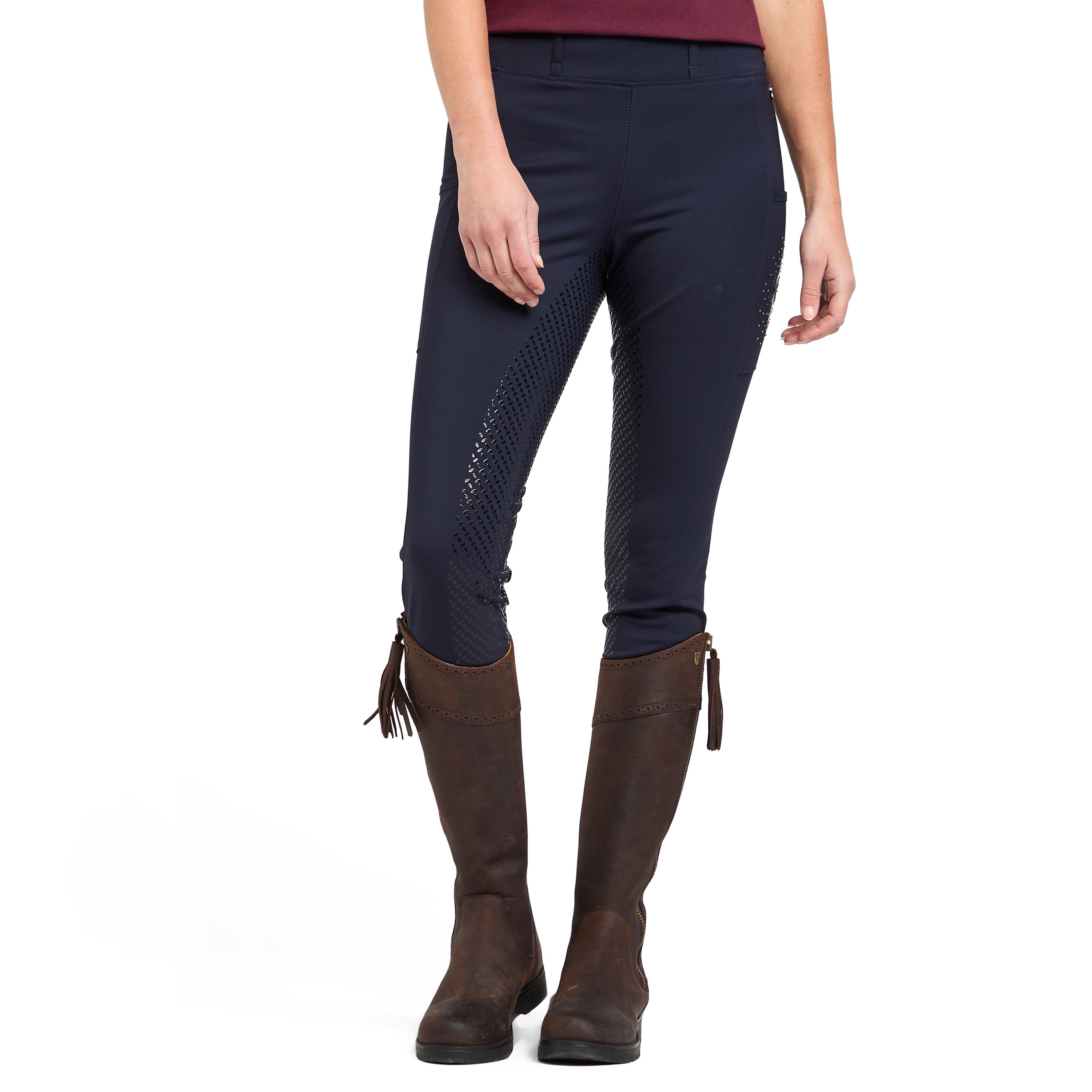 Womens Classic Full Seat Riding Tights Navy