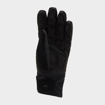 Black Sealskinz Mens Walcott Waterproof Cold Weather Gloves Black