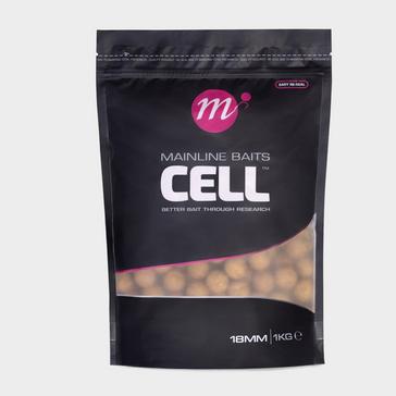 BROWN BURBOUT MAINLINE Cell Boilies Shelf Life 18mm