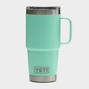 Green YETI Rambler® 20oz Travel Mug