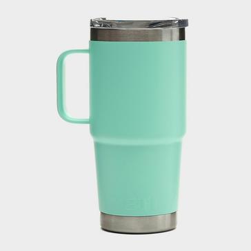 Green YETI Rambler® 20oz Travel Mug