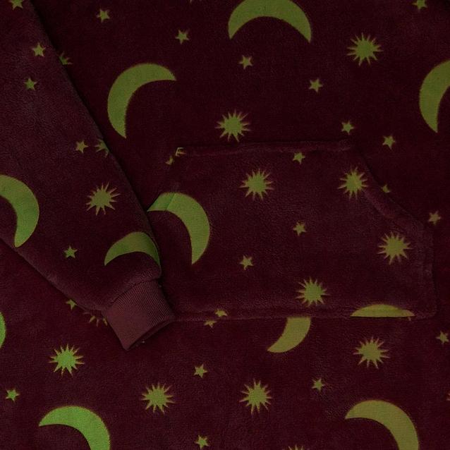 Freespirit Kids' Glow in the Dark Oversized Hoodie GO Outdoors