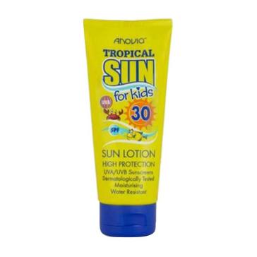 Yellow Albert harrison Anovia Tropical Sun Lotion Kids SPF30 65ml