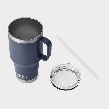 Navy YETI Rambler® 35oz Straw Mug