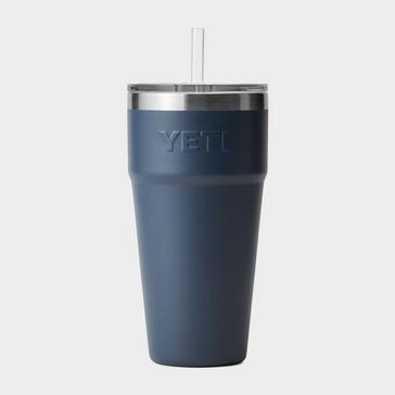 Navy YETI Rambler® 26oz Straw Cup
