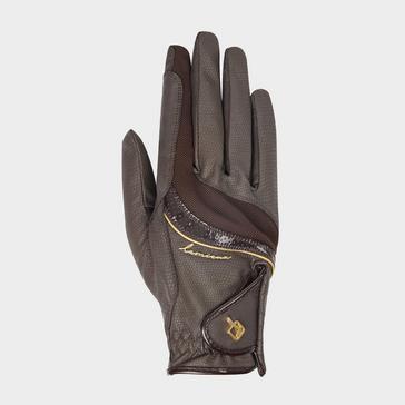 Brown LeMieux Competition Gloves Brown
