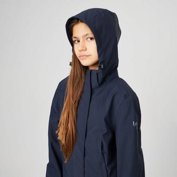 Blue LeMieux Young Rider Junior Pro Waterproof Coat Navy