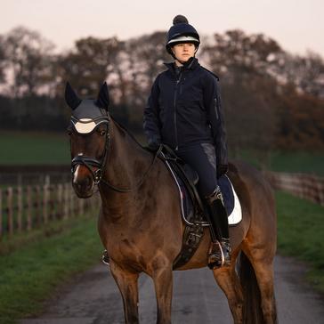 Blue LeMieux Reflective Fly Hood Navy