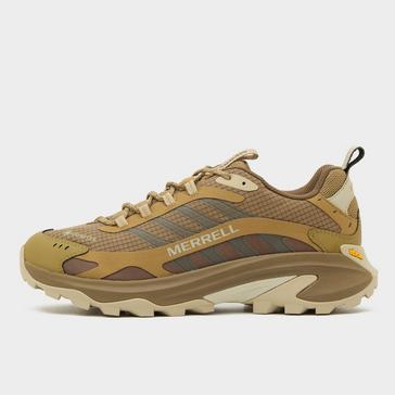 Brown Merrell Men's Moab Speed 2 GORE-TEX® Walking Shoes