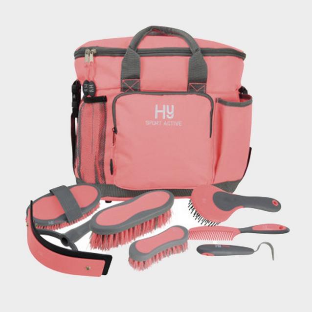 Pink Hy Active Complete Grooming Bag Coral Rose image 1