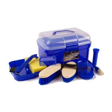 Blue Lincoln Grooming Kit Blue