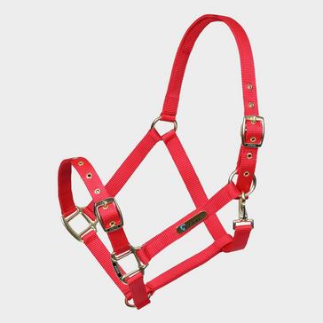 Red Arma Adjustable Headcollar Red