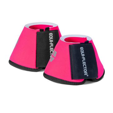 Pink EQUI-FLECTOR Over Reach Boots Pink