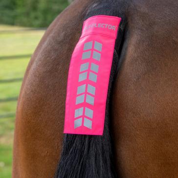 Pink EQUI-FLECTOR Tail Strap Pink