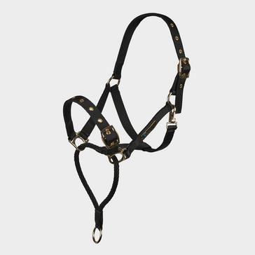 Black Shires Control Headcollar Black