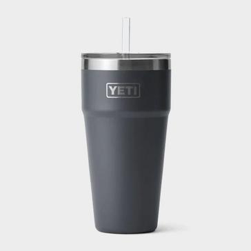 Grey YETI Rambler® 26oz Straw Cup