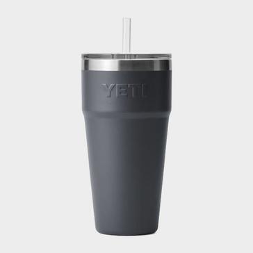 Grey YETI Rambler® 26oz Straw Cup