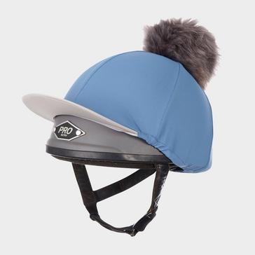 Blue LeMieux Pom Hat Silk Ice Blue