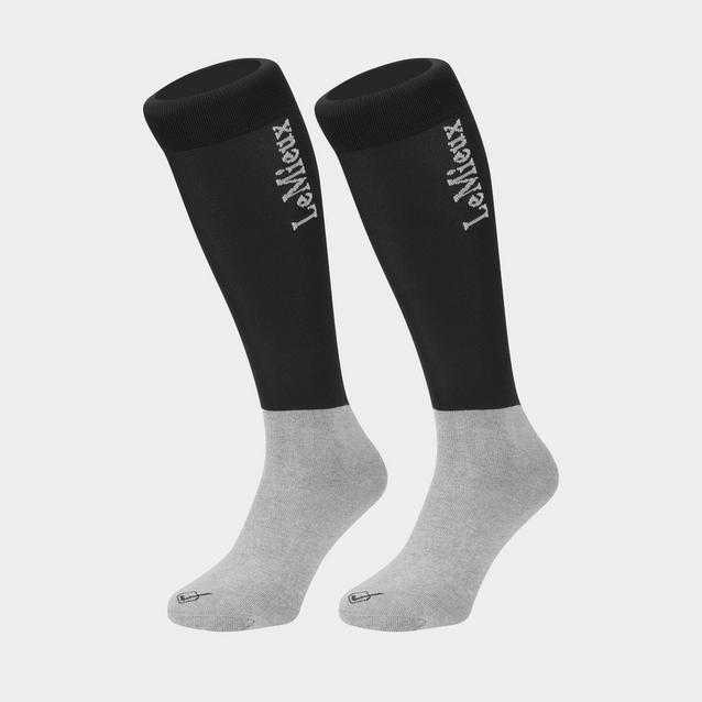 Black LeMieux Competition Socks 2 Pack Black image 1